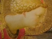 Beato Angelico Annunciazione part. Angelo 1432